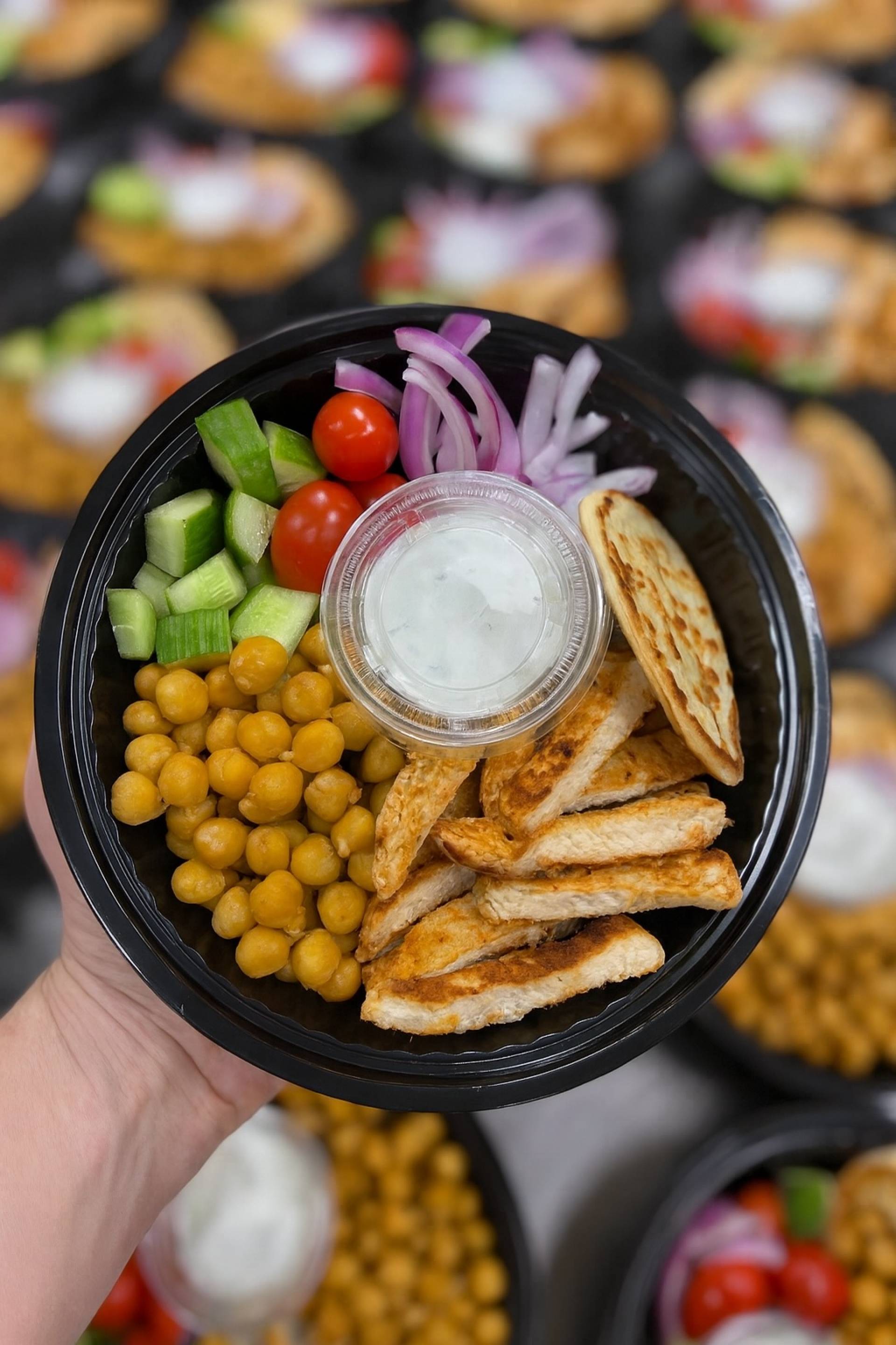 Greek Chicken Bowl (Low Carb)