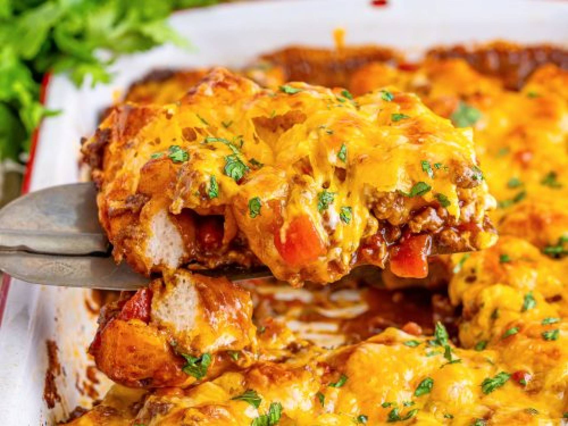 Fiesta Bubble Up Casserole