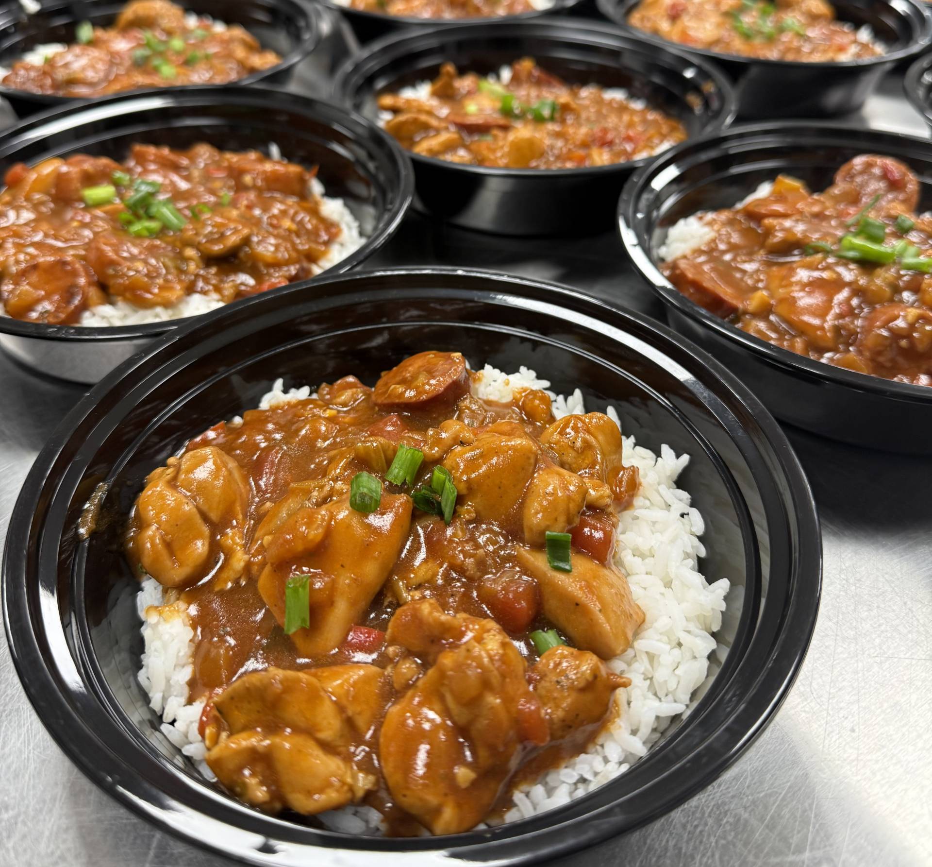 Chicken & Sausage Sauce Piquante