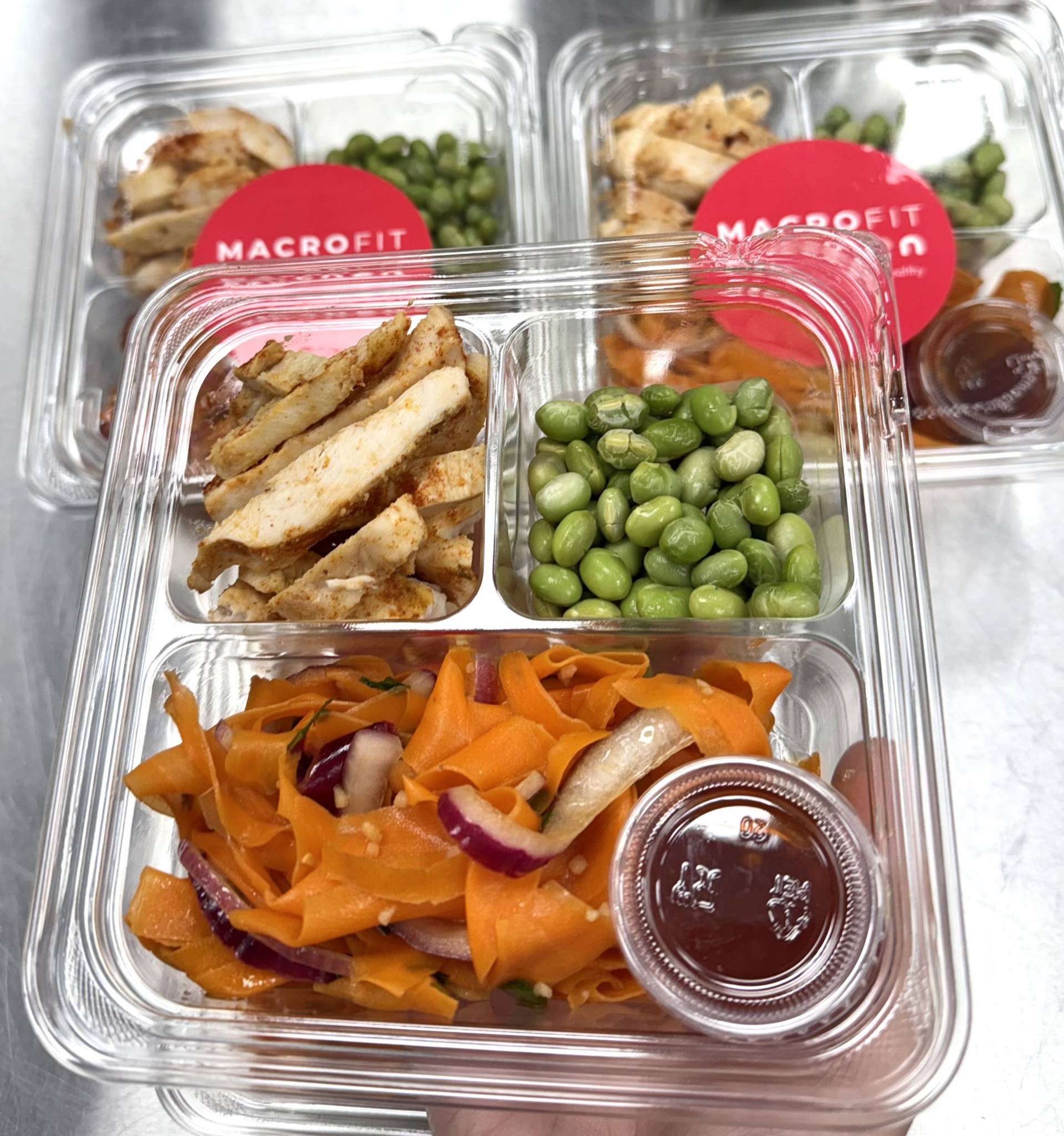 Asian Lunchable with Viral Carrot Salad