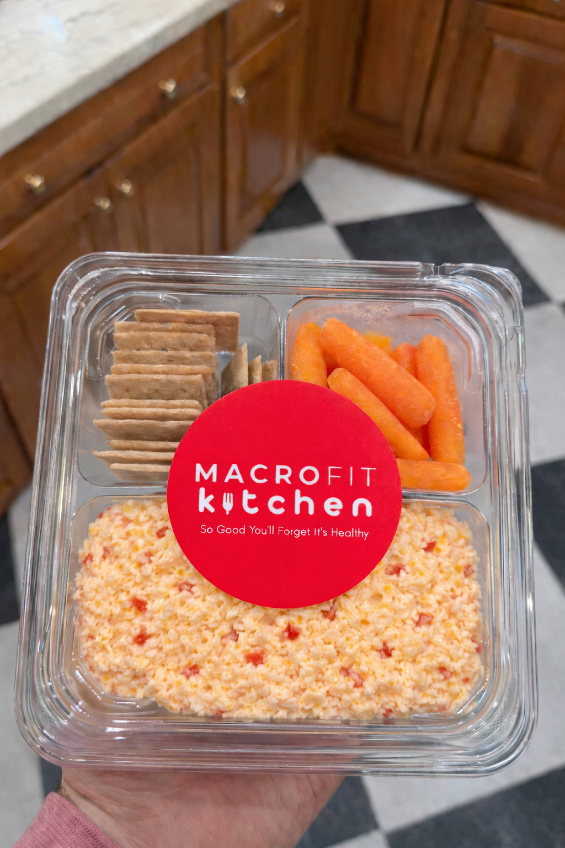 Protein Pimento Cheese w/ Wheat Thins