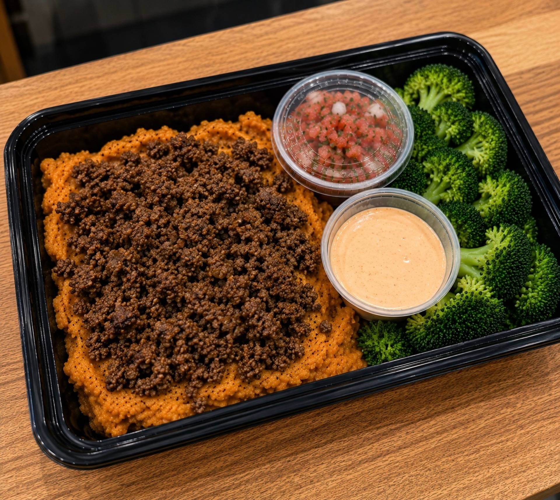 Loaded Taco Sweet Potato Bowl