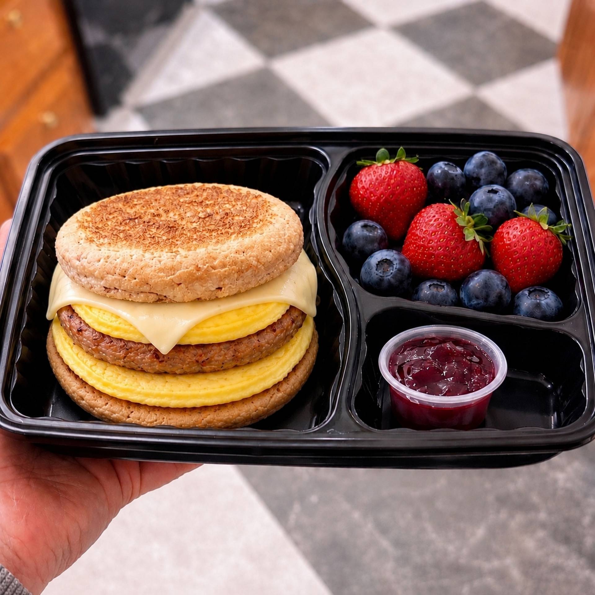 Double Egg Macrofit McMuffin